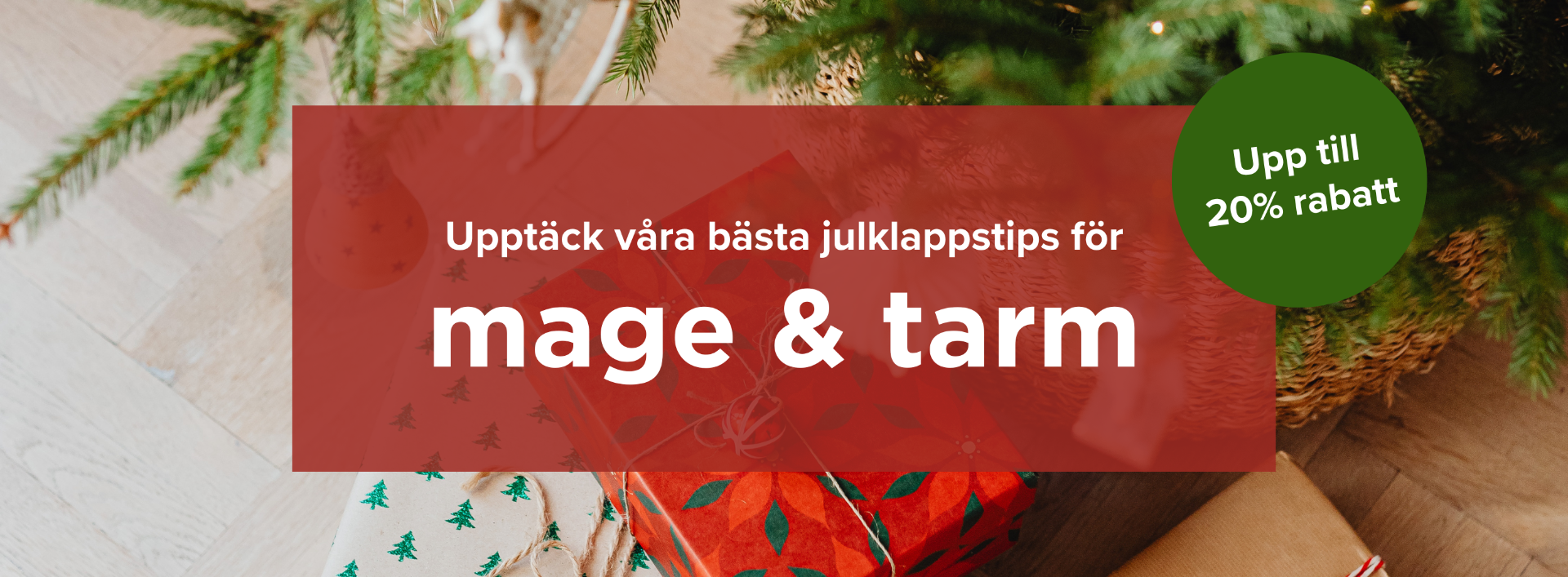 Julklappstips för mage & tarm